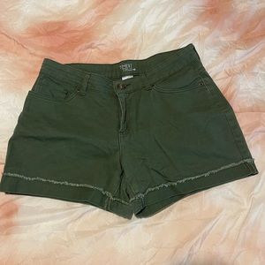 TIME AND TRU Women’s Green Shorts Size 10